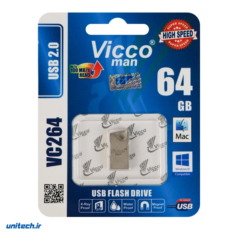 فلش مموری ویکو مدل VC264 ظرفیت 64 گیگابایت1